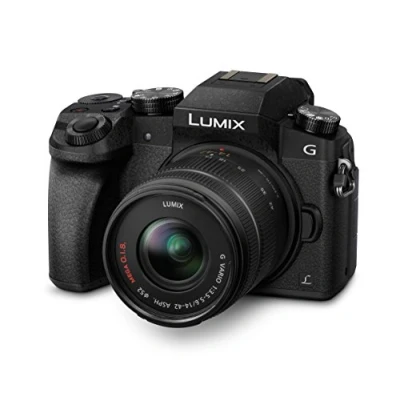 Afbeelding van Panasonic Dmc Lumix Systeemcamera (16 Megapixel, 4K Video, 7,5 Cm (3 Inch) Touchscreen, Wifi), G70 Met Lens H Fs14042, Zwart