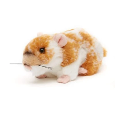 Afbeelding van Uni Toys Goldhamster, goudbruin, 18 cm (lengte), pluche hamster, dier, knuffeldier