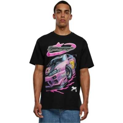 Afbeelding van Upscale by Mister Tee Speed Heavy Tshirt print, Heren, Maat: 4XL, Black