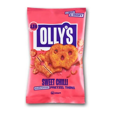 Afbeelding van Olly&#039;s Pretzels Sweet Chilli 10 x 35 gram