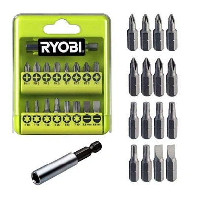 Afbeelding van Ryobi RAK17SD 17 delig Schroevendraaierset 5132002550