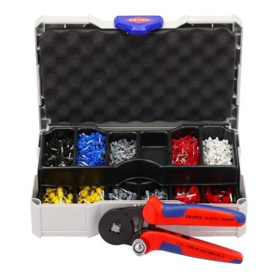 Afbeelding van Knipex krimp assortiment voor adereindhulzen 1 x 97 53 04 90 09