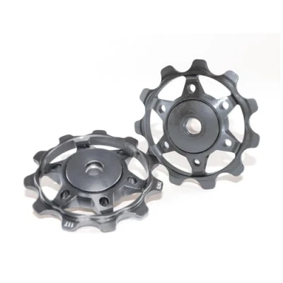 Afbeelding van XLC derailleurwielset grijs alu gefreesd