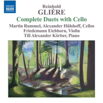 Afbeelding van Martin Rummel, Alexanders Hülshoff, Friedemann Eichhorn, Till Alexander Körber Glière: Complete Duets With Cello (CD)