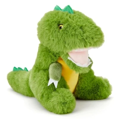 Afbeelding van Zappi Co T Rex Dinosaurus, 18 cm, pluche dier, realistisch zacht knuffeldier uit de oertijd, authentiek en levensecht, ideaal voor liefhebbers van spelen dinosaurussen, op TikTok gepresenteerd (18