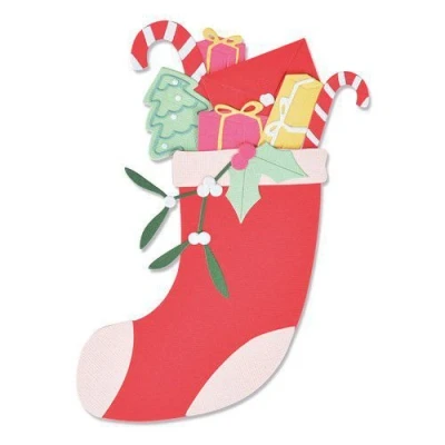 Afbeelding van Sizzix Thinlits Die Set 14PK Stocking Fillers 664716 (07 21)