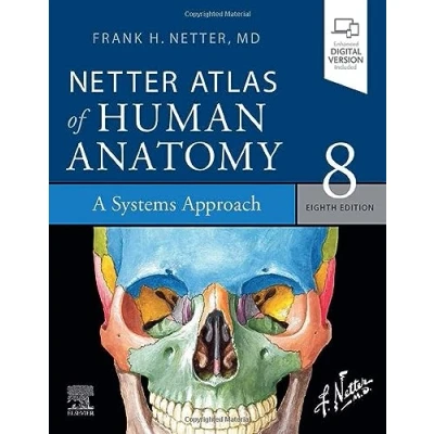 Afbeelding van Netter Atlas of Human Anatomy: A Systems Approach: Paperback + eBook
