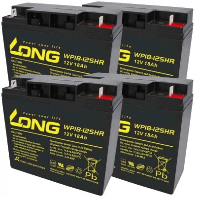 Afbeelding van batterij geschikt voor de APC RBC55 12 volt 18Ah 4 stuks