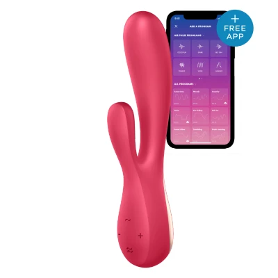 Afbeelding van Satisfyer Vibrator Monoflex Rood