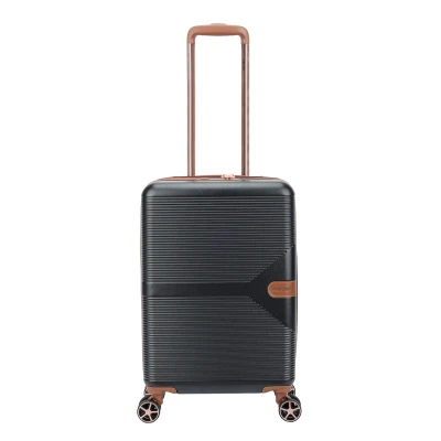 Afbeelding van Decent Stella Handbagage Spinner 55 cm Black Koffer