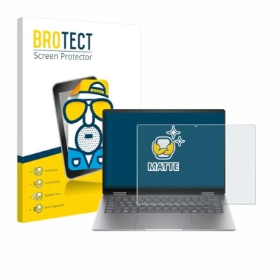 Afbeelding van BROTECT Antireflecterende Beschermfolie voor HP Envy x360 14 fc0179ng Anti Glare Screen Protector, Mat, Ontspiegelend