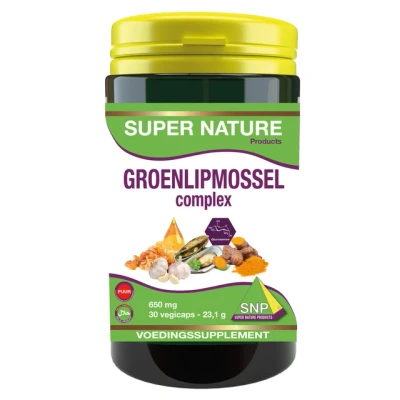 Afbeelding van SNP Groenlipmossel complex puur 30 capsules