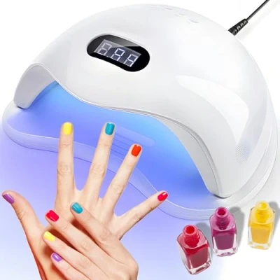 Afbeelding van Retoo 48W Nageldroger Timer LCD display UV Lamp Nagellamp Uithardingsgereedschap Drooggereedschap voor Vingernagels Hardingslichtmachine
