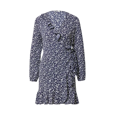 Afbeelding van ONLY Onlcarly L/S Short NOOS WVN Jurk, Dames, Maat: 42, Night sky