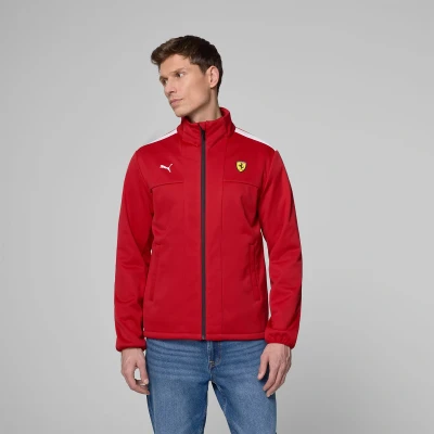 Afbeelding van Ferrari Classic Softshell Dark Cherry 2025 L Lewis Hamilton Charles LeClerc Formule 1