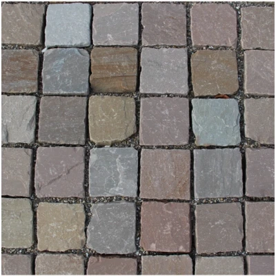 Afbeelding van Gardenlux Natuursteen Keien 14x14x5/7 Cm Gres Tavel Rustieke en landelijke uitstraling