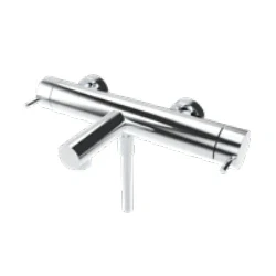Afbeelding van Waterevolution Flow twee weg douchemengkraan met handdouche zwart T130NPR