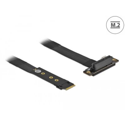 Afbeelding van Delock M.2 Key M zu PCIe x4 NVMe Adapter gewinkelt mit 20 cm Kabel D