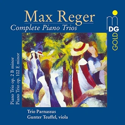 Afbeelding van Gunter Teuffel, Trio Parnassus Reger: Complete Piano Trios (CD)