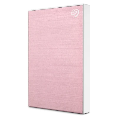 Afbeelding van Opslag: externe harde schijven: Seagate One Touch STKY2000405 schijf 2 TB 2.5&quot; USB Type C 3.2 Gen 1 (3.1 1) Roségoud, Wit
