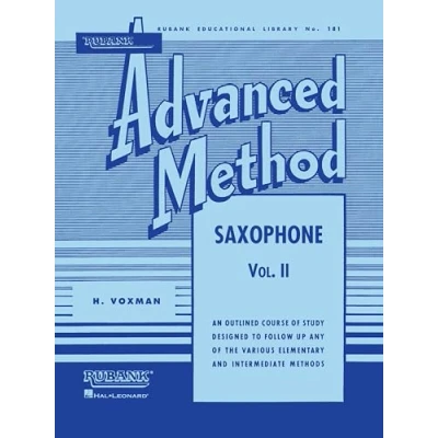 Afbeelding van Rubank Advanced Method: Saxophone, Vol. II: 181