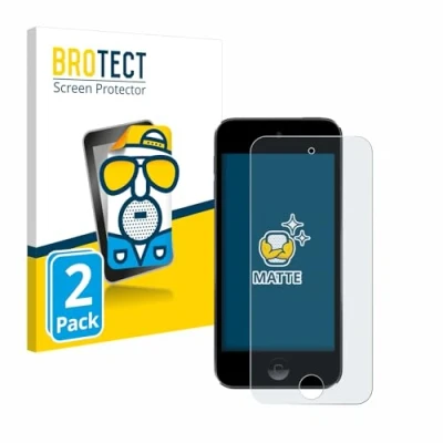 Afbeelding van BROTECT (2 Stuks) Antireflecterende Beschermfolie voor Apple iPod Touch (Gen.5/6/7) Anti Glare Screen Protector, Mat, Ontspiegelend