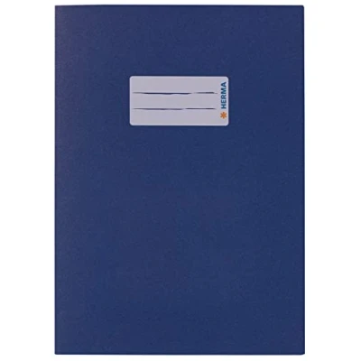 Afbeelding van 10x Herma Schriftfolie papier A5 donkerblauw