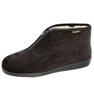 Afbeelding van Fischer Heren bruin pantoffels &amp; slippers maat 39