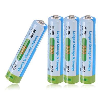 Afbeelding van Tera 4 x 900 mAh oplaadbare power batterijen EXTRA voor Siemens Gigaset draadloze telefoon A380 A385 A155 AS285 C100 T Easy C520 Sinus 702S Swisscom Detewe telefoons Audioline