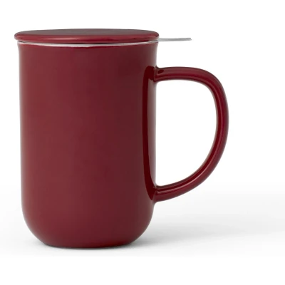 Afbeelding van Viva Scandinavia Mok met Filter Minima Balance Cranberry 500 ml