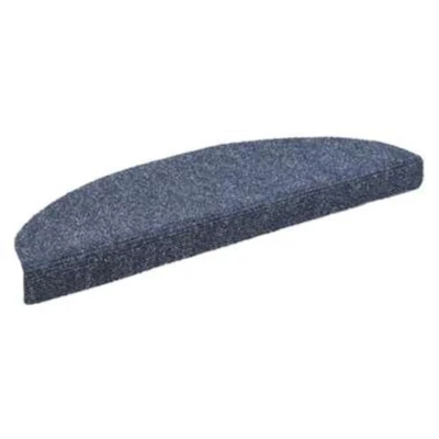 Afbeelding van Trapmat zelfklevend 65x21x4 cm naaldvilt blauw 15 delig
