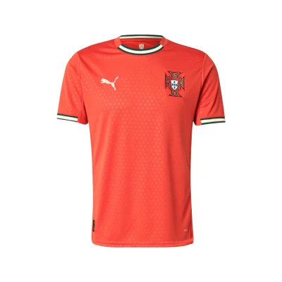 Afbeelding van Puma Portugal FPF HOME Replica Sport Tshirt, Heren, Maat: Large, red/sugared almond
