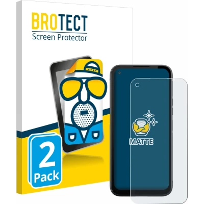Afbeelding van BROTECT (2 Stuks) Antireflecterende Beschermfolie voor Gigaset GX6 Pro Anti Glare Screen Protector, Mat, Ontspiegelend