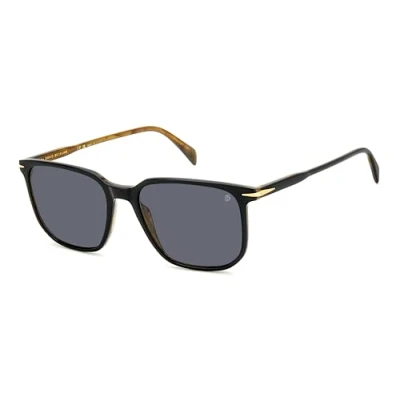 Afbeelding van David Beckham Db 1141/S Rechthoekig Acetaat Polariserend Heren Zonnebril