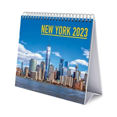 Afbeelding van Grupo Erik CS23011 Kalender 2023 New York Bureaukalender 12 maanden met fsc certificaat