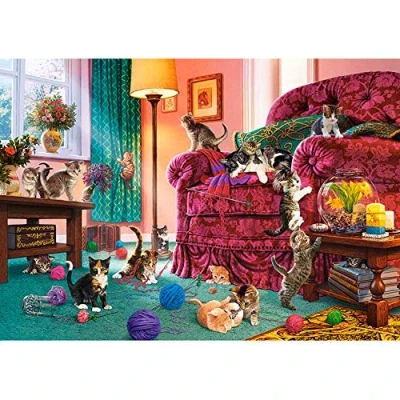 Afbeelding van Castorland Naughty Kittens 500 stukjes