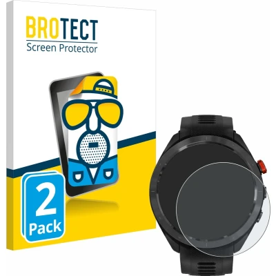Afbeelding van BROTECT (2 Stuks) Antireflecterende Beschermfolie voor Garmin Approach S70 (47 mm) Anti Glare Screen Protector, Mat, Ontspiegelend