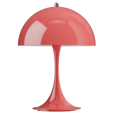 Afbeelding van Louis Poulsen Panthella Portable TafellampØ25 V3 LED Opaque Coral