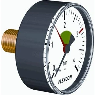 Afbeelding van Flamco manometer 80 mm axiaal 1/2&quot;