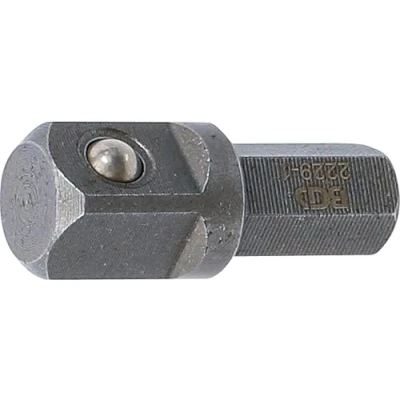 Afbeelding van BGS 2229 1 Bit ratelsleuteladapter buitenzeskant 8 mm (5/16&quot;) buitenvierkant 10 (3/8&quot;) 30