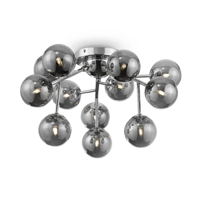 Afbeelding van Maytoni Plafondlamp Dallas Chroom Ø60
