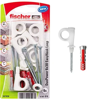 Afbeelding van Fischer DuoPower 6x30 EasyHook Loop K (6) Plugassortiment 557926 1 set(s)