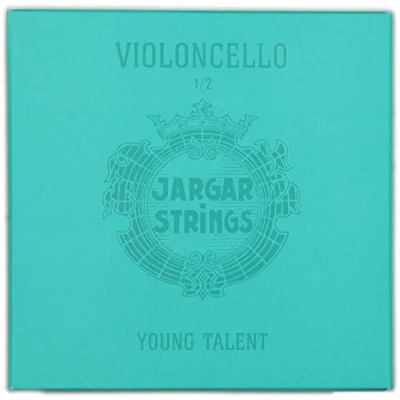 Afbeelding van JARGAR &quot;Young Talent&quot; 1/2 Cellosnaren Set Medium Staal core, kleine Mensuren