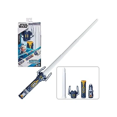 Afbeelding van Star Wars Lightsaber Forge Ahsoka Tano uitschuifbaar wit lichtzwaard rollenspel speelgoed voor kinderen vanaf 4 jaar