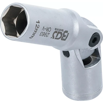 Afbeelding van BGS Cardan bougiedop zeskant 3/8&quot; 12 mm