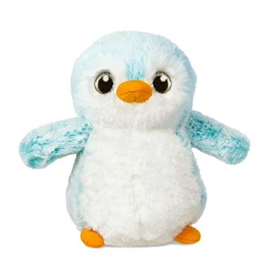 Afbeelding van Aurora World 73888 Knuffel Pompom Pinguïn, 6 inch/15 cm, blauw
