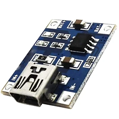 Afbeelding van AZDelivery TP4056 Mini USB 5V 1A oplaadcontroller Lithium Li Ionenbatterijlader module Inclusief E Book!