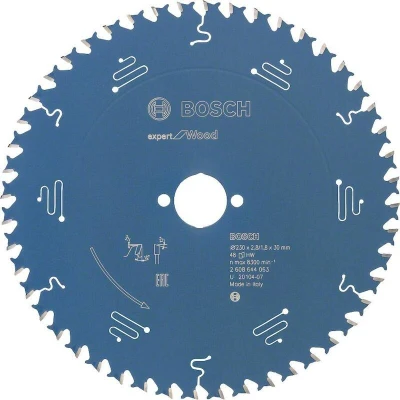Afbeelding van Bosch 230x2,8x30mm 48 Tanden Cirkelzaagblad Expert For Wood