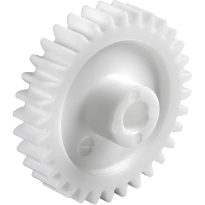 Afbeelding van Reely Polyacetaal Recht tandwiel Soort module: 0.5 Boordiameter: 2 mm Aantal tanden: 12
