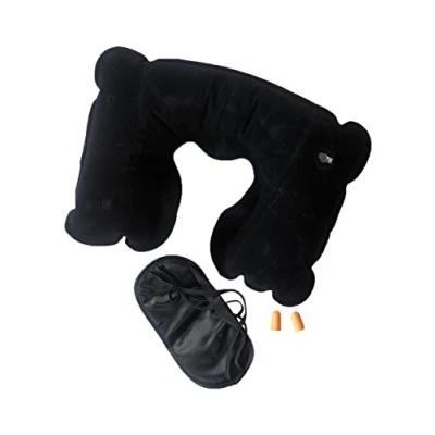 Afbeelding van Korbond Comfort Travel Set, 18 cm, Zwart, Reiskussen